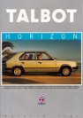 1981 TALBOT HORIZON dk cat