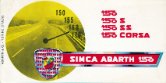 SIMCA ABARTH 1150 1964 it f4 SM