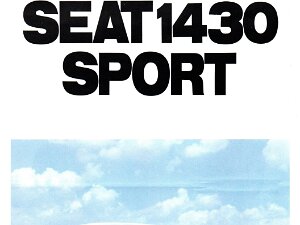 SEAT SPORT 1200 and 1430