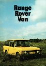 1980 RANGE ROVER VAN dk f4