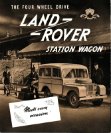 1948 LAND ROVER Station Wagon en folder