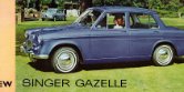 1963 SINGER GAZELLE V en f12 4318ex