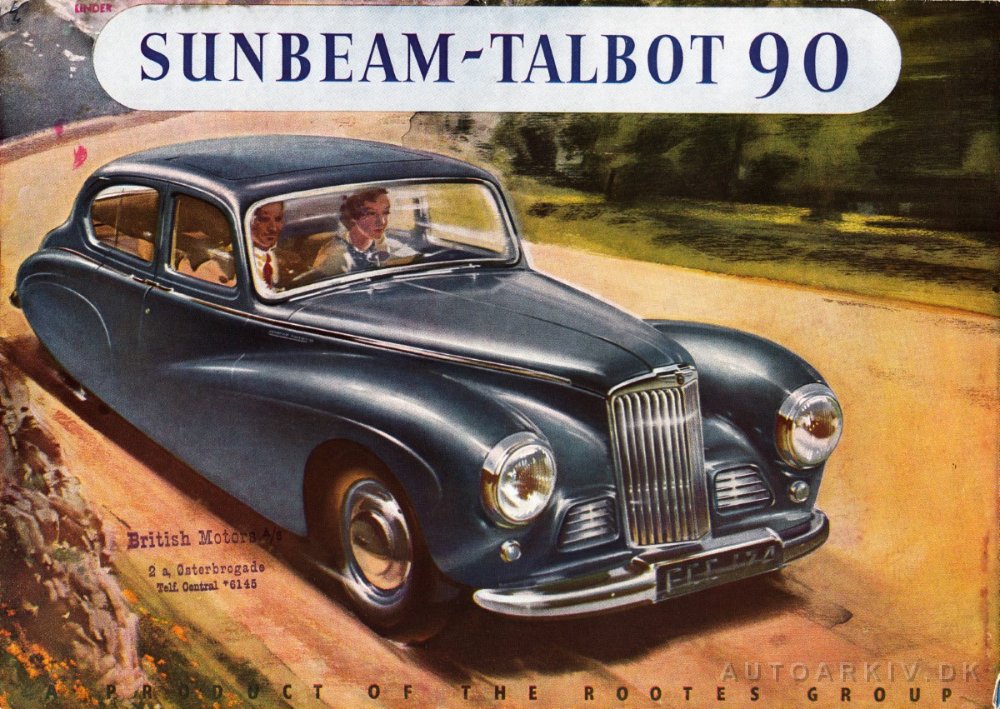 Talbot Humber Lucas catálogo de equipo eléctrico 1952 Hillman Sunbeam 