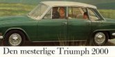 1965 TRIUMPH 2000 dk f12 362