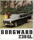 borgward 230 gl 1968 mex sheet