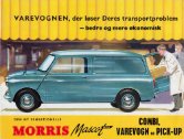1961 mini van dk f12 morris mascot varevogn - pick-up