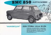 1963 mini saloon se f6 63574 bmc 850 hundkojan