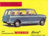 1962.8 mini estate dk f12 morris mascot stationcar