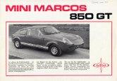 1967 mini marcos 850 gt en fr de f6