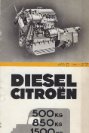 1937 Citroën Diesel 500 850 1500 kg